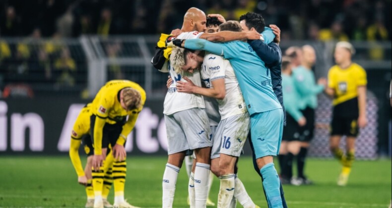Borussia Dortmun evinde Hoffenheim’a mağlup oldu