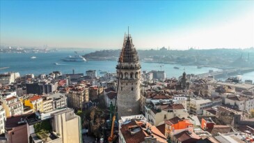 Galata Kulesi ziyarete kapatılıyor
