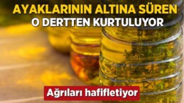 Kekik yağını ayağı altına süren iyileşiyor! Ağrı bırakmıyor…