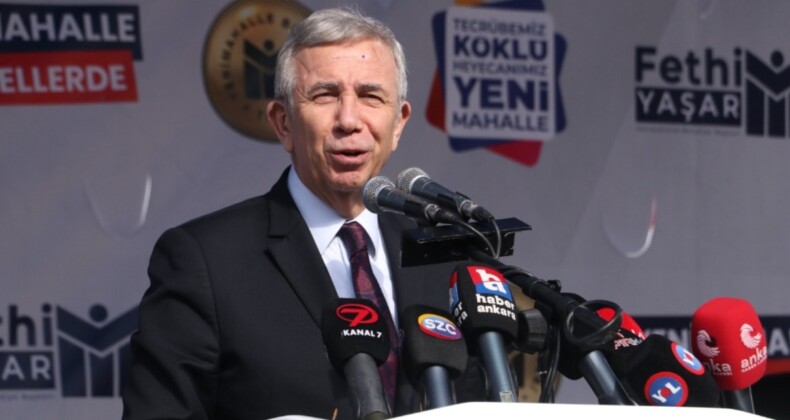 Mansur Yavaş: Ben açıkladım, rakiplerim de açıklasın