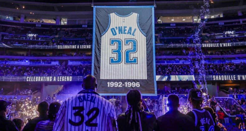 Orlando Magic, Shaquille O’Neal’ın formasını emekli etti