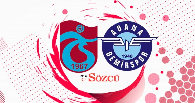 Trabzonspor-Adana Demirspor (Süper Lig 27. hafta)