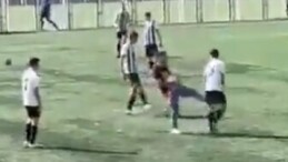 16 yaşındaki futbolculara saldıran holigan tutuklandı