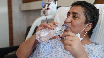 16 yıl sonra ‘istediği kadar’ su içebildi