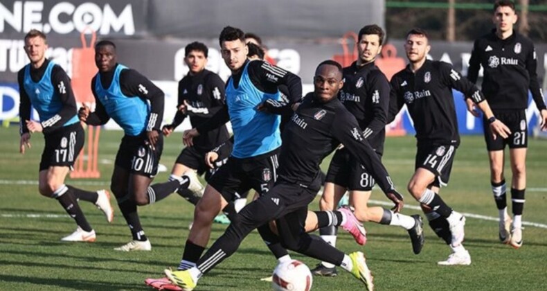 Beşiktaş’ta gözler kupaya çevrildi