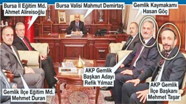 Devlet AKP için sahada