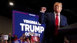 Donald Trump’tan sahnede gaf: Biden’ı hedef alacağına…