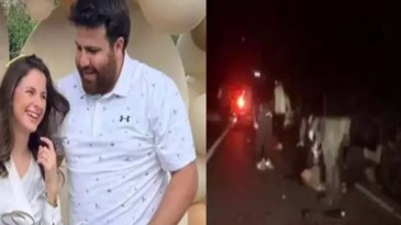 Emniyet şeridinde lüks cip dehşeti: Ormanlık alana savruldular! Sürücü kayıplara karıştı