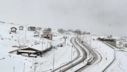 Erciyes Dağı’nda kar kalınlığı 110 santimetreye ulaştı