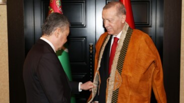 Erdoğan’a ‘Türkmen Halkının Fahri Aksakalı’ unvanı