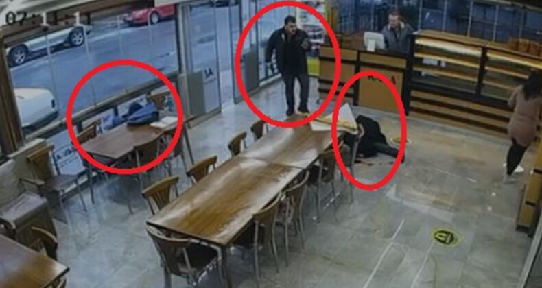 Fırındaki kanlı düelloda müşteri çocuk da yaralanmış