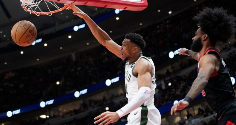 Giannis Antetokounmpo coştu Milwaukee Bucks seriye bağladı