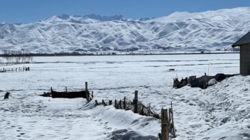Hakkari’nin bir yanı bahar bir yanı kış