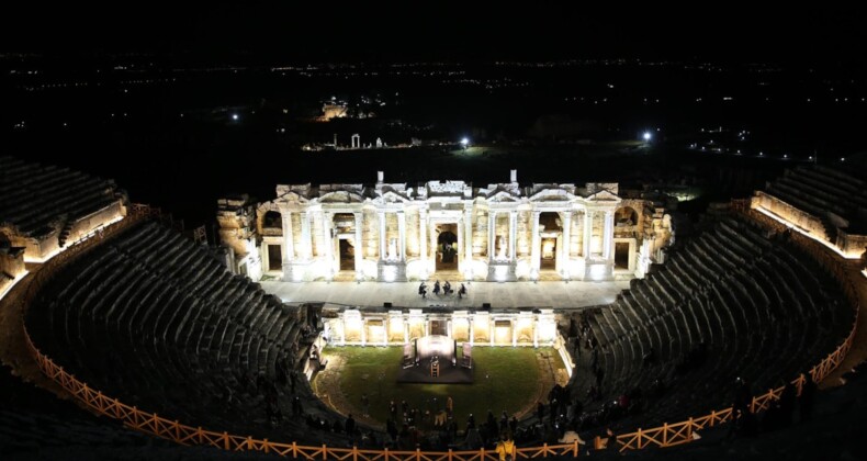 Hierapolis artık gece de ziyaret edilebilecek
