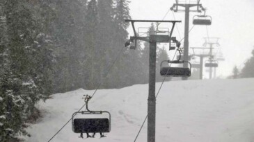 Ilgaz Dağı Milli Parkı beyaz örtüyle kaplandı