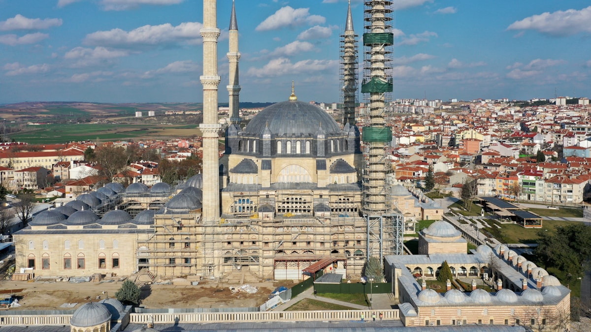 Selimiye Camii’nin restorasyonu gelecek yıl bitirilecek