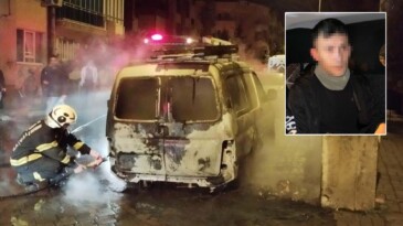 Sevgilisiyle kavga eden uzman çavuş 3 mahalledeki araçları yaktı