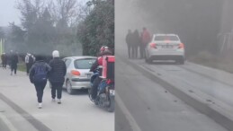 Sürücüler yine kaldırımda