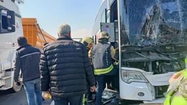 TEM’de zincirleme kaza: Ankara yönü ulaşıma kapandı