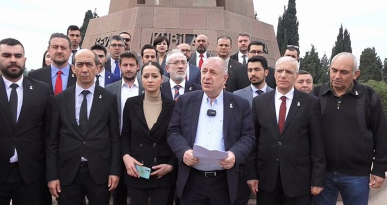 Ümit Özdağ: Cumhuriyet düşmanının mezarına ziyaret ihanettir