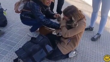 Yanan apartmandaki kedi, bir hafta sonra sağ bulundu