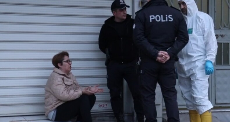 Yangın sonrası evde tüyler ürperten görüntü