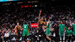 Atlanta Hawks Boston Celtics karşısında son saniye basketiyle galip