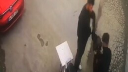 Banka çıkışı gasp kamerada… Saniyeler yetti