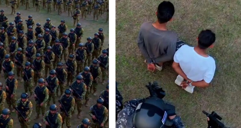 El Salvador çetelere karşı harekete geçti: 5 bin asker gönderdi