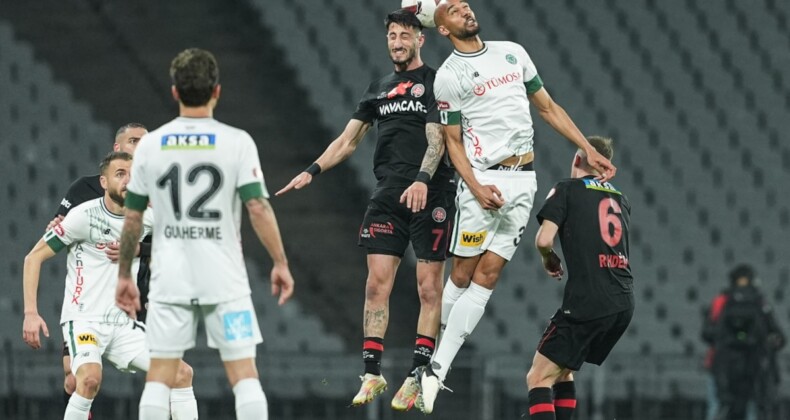 Fatih Karagümrük Konyaspor karşısında puanı son anlarda kurtardı