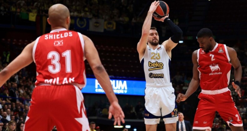Fenerbahçe Beko, Milan deplasmanında kaybetti