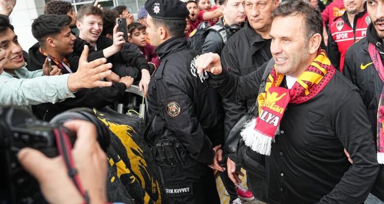 Galatasaray kamp için Antalya’ya geldi