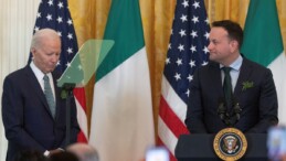 İrlanda Başbakanı’ndan konuk olduğu Biden’a Gazze sitemi