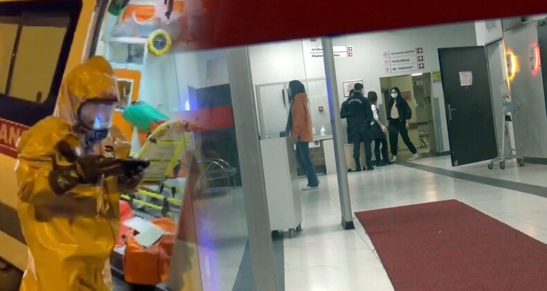 İstanbul’da devlet hastanesinde acil servis boşaltıldı, hasta kabulü durduruldu