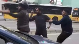 Kaza yaptı, ’50 dosyam var’ diyerek tehdit etti