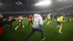 Trabzonspor-Fenerbahçe maçı sonrası yaşanan olaylara ilişkin tutuklanan 5 kişiden biri tahliye edildi