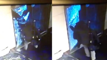 Binanın cam kapısı üzerinde kırılan kadına rekor tazminat