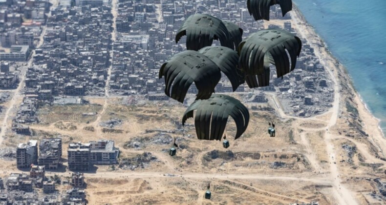CENTCOM: 50 bin 680 öğünlük insani yardım gönderdik