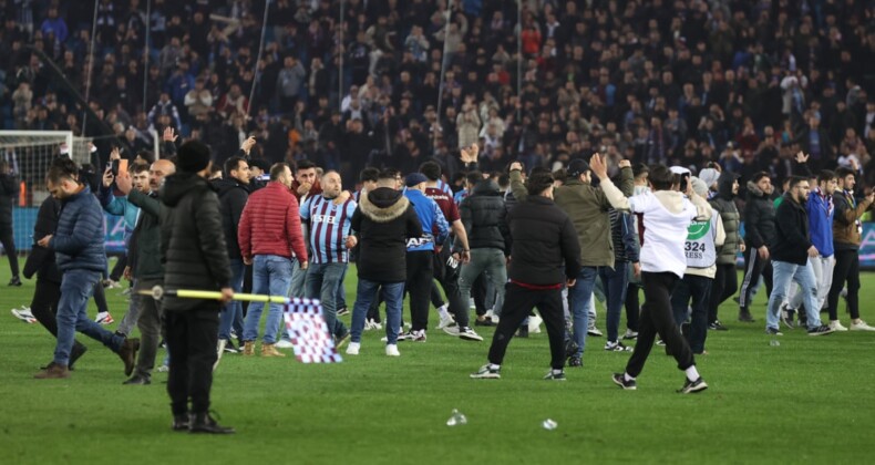 Trabzonspor-Fenerbahçe maçı olaylarına 2 tahliye kararı