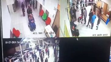 Adana’da 5 Büyüklüğündeki Depremde Hastanede Panik Anları