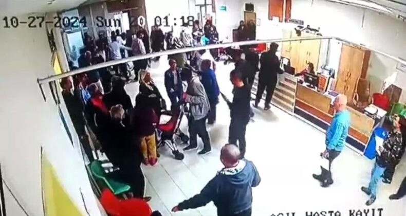 Adana’da Deprem Anı Hastanede Panik Yarattı