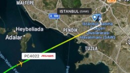 İstanbul uçağına lazerli taciz