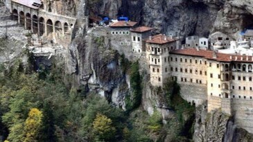 Sümela Manastırı’nı 9 ayda 395 bin 994 turist ziyaret etti