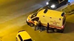 Adana’da Ambulansa Saldırı Anbean Kaydedildi