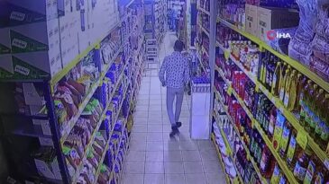Adana’da Marketten Ayçiçek Yağı Hırsızlığı