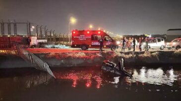 Adana’da Sulama Kanalına Düşen Otomobilde 4 Yaralı