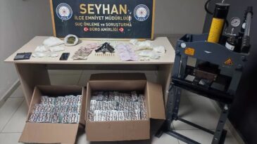 Adana’da Uyuşturucu Operasyonu: 1 Kilo Kokain ve 12 Bin Uyuşturucu Hap Ele Geçirildi