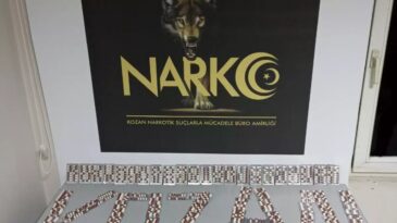 Adana’da Zeytin Ağacında Saklanan Uyuşturucu Haplar Ele Geçirildi