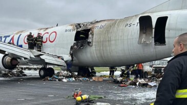 Boeing uçakları yanıyor: Biri kurtuldu diğeri hurda oldu