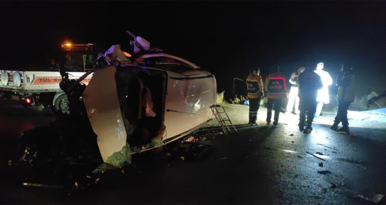 Burdur’da feci kaza: 1 ölü, 3’ü ağır 7 yaralı